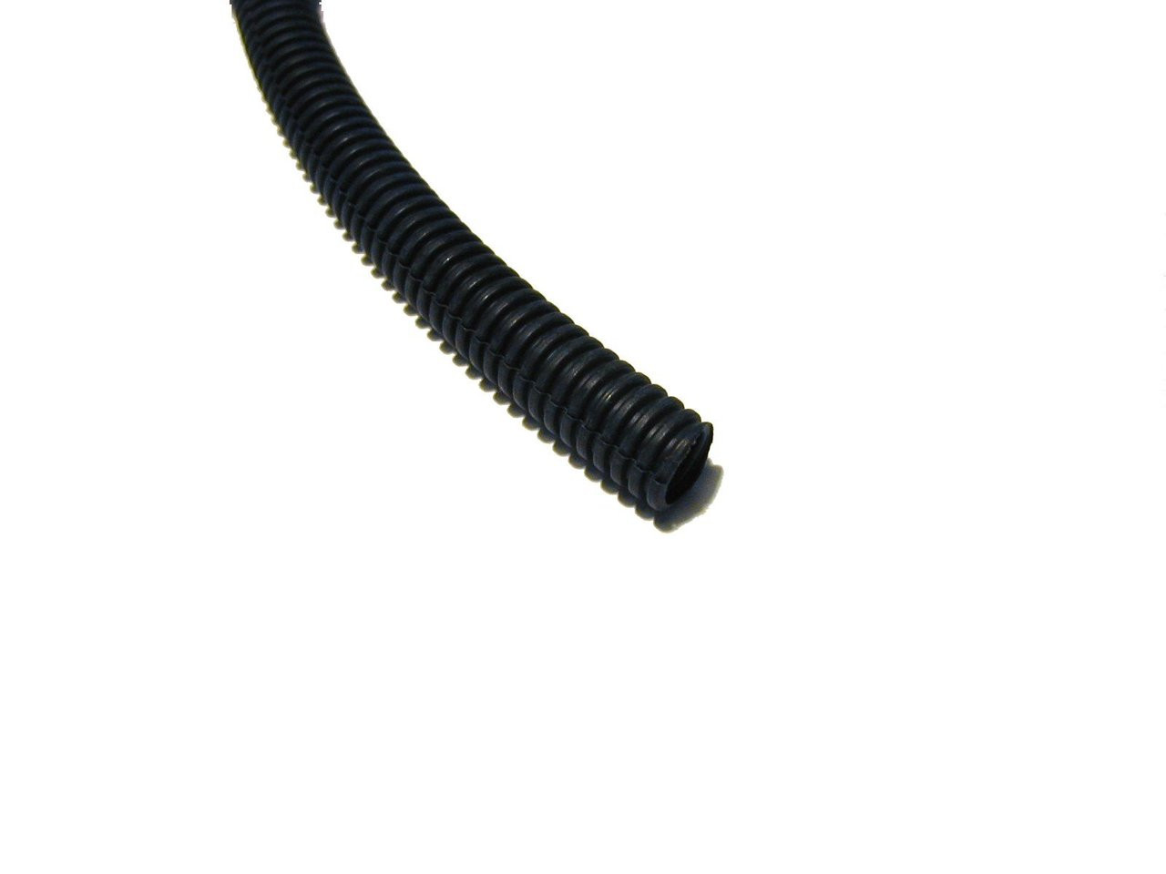 100 FT 1/4” Wire Loom Split Tubing Auto Wire Conduit Flexible Cover