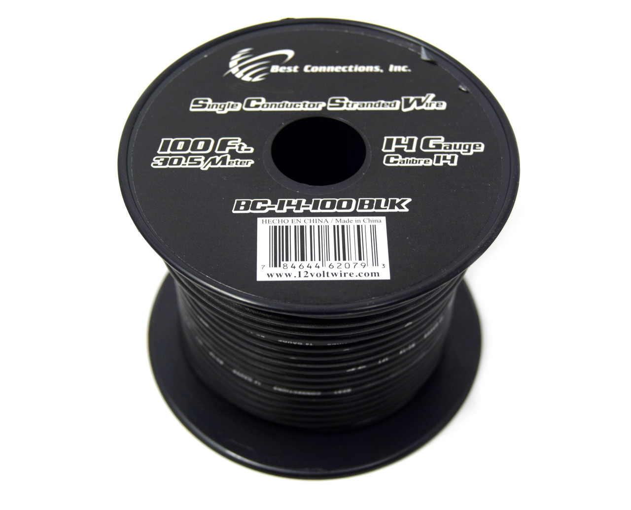 18 GAUGE WIRE RED & BLACK POWER GROUND 100 FT EACH PRIMARY STRANDED COPPER  CLAD - Best Connections