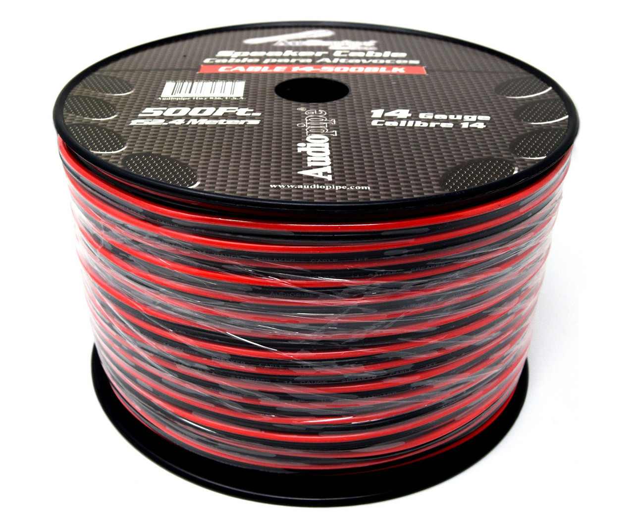 red and black speaker wire