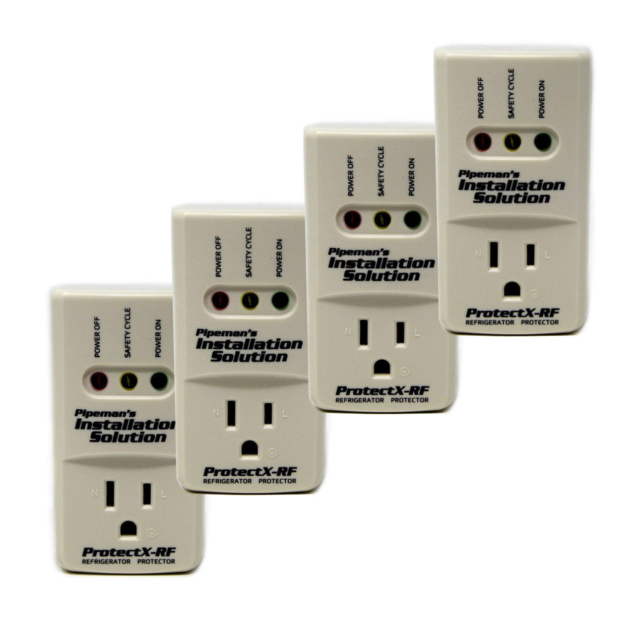 4-Pack 1800 Watts Refrigerator Voltage Surge Protector Appliance (New Model)