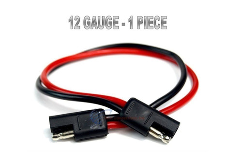 12 Gauge 12" Quick Disconnect Power Wire Cable Harness
