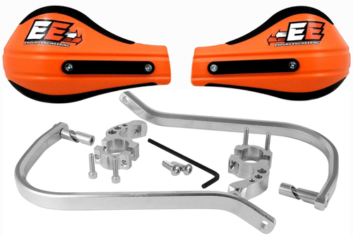 Enduro Engineering Evolution 2 Debris Deflectors for 1 1/8" Bars 50-5214S / 51-225 Orange