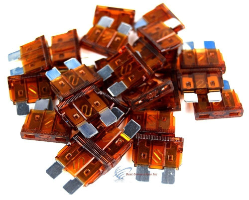 25 pack 7.5 Amp ATC Fuse Blade Style 7.5A Automotive Car Truck