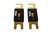 4 Pcs 250 Amp ANL Fuses Gold Plated Audiopipe Blister Pack Car Audio Stereo