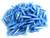 100 pcs 16 - 14 GA Gauge Blue Nylon Butt Connectors Crimping Terminals Scosche