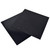 12 Pack ABS Plastic Textured Plastic Sheet 12in x 12in x 3/16in Black Smooth