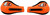 Enduro Engineering Evolution 2 Debris Deflectors for 1 1/8" Bars 50-5214S / 51-225 Orange