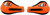 Enduro Engineering Evolution 2 Debris Deflectors for 7/8" Bars 50-5232S / 51-225 Orange
