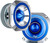 Audiopipe 1 Pair ATR-4053 Eye Candy Super Bullet Tweeters 400W Max Pro Audio Blue