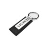 Genesis Black Leather Keychain