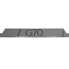Genesis G70 License Plate Frame - Logo - Silver