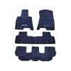 2021-2024 Genesis GV80 Carpeted Floor Mats (Blue) (7-Passenger) - Full Set