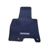 2021-2024 Genesis GV80 Carpeted Floor Mats (Blue) (7-Passenger) - Driver Mat