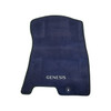 2021-2024 Genesis GV80 Carpeted Floor Mats (Blue) (7-Passenger) - Passenger Mat