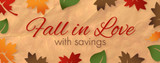 Fall in Love with Savings!