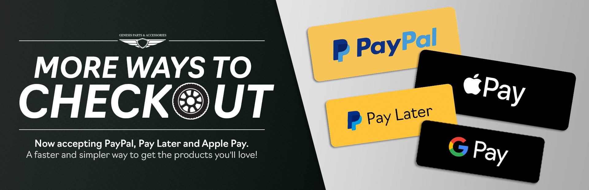 Genesis Accessories and Genesis Parts Free Shipping Genesis Parts