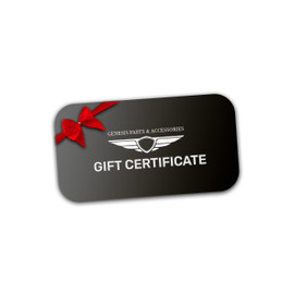 Genesis Parts & Accessories Gift Certificate