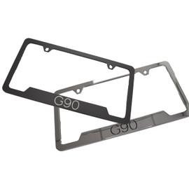 Genesis G90 License Plate Frame - Options