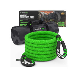 1" X 30' Kinetic Energy Recovery Rope - Green
