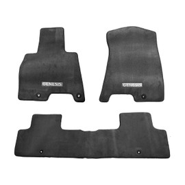 2021-2023 Genesis GV80 Carpeted Floor Mats (Grey) - Full Set
