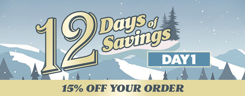 12 Days of Savings - Day 1