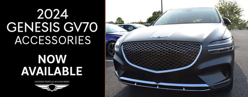 2024 Genesis GV70 Accessories Now Available!