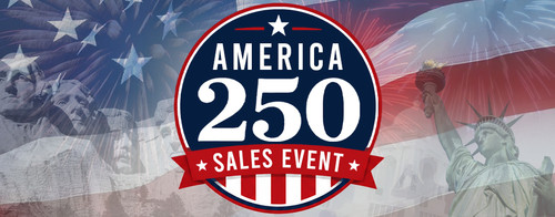 Celebrate America's 250th Birthday with Our America 250 Sale!