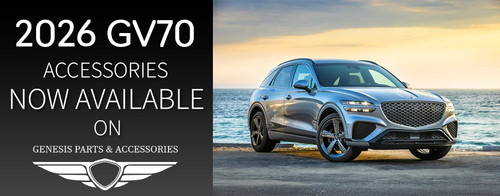 2026 Genesis GV70 -- Shop Accessories Now!
