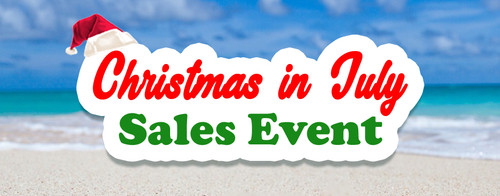 Christmas in July Sales Event