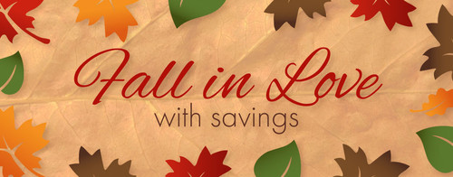 Fall in Love with Savings!