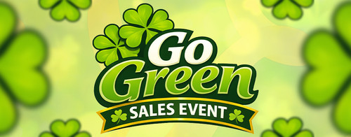 Go Green Sales Event: Save 10% + Free Shipping