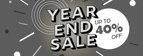 Mega Year End Sale - Up to 40% off!
