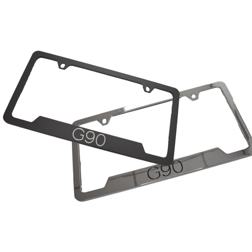 Genesis G90 License Plate Frame - Options