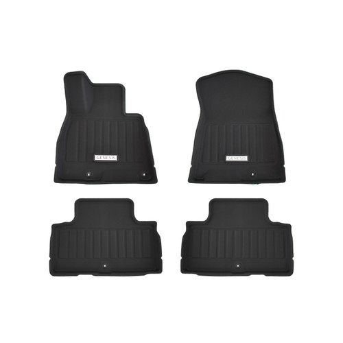 2021-2024 Genesis GV80 All Weather Floor Mats - Full Set (5-Passenger)