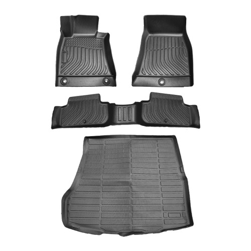 2019-2026 Genesis G70 Floor Liner & Cargo Liner Kit (Full)
