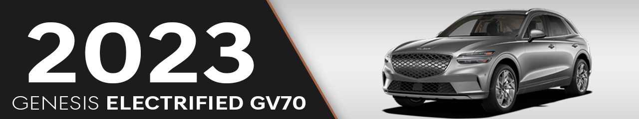 2023 Genesis Electrified GV70 EV Chargers