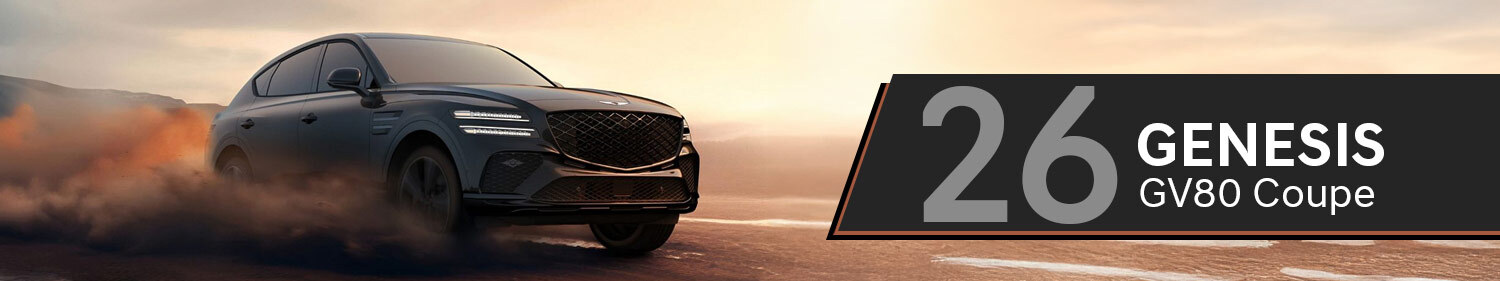 2026 Genesis GV80 Coupe Accessories and Parts