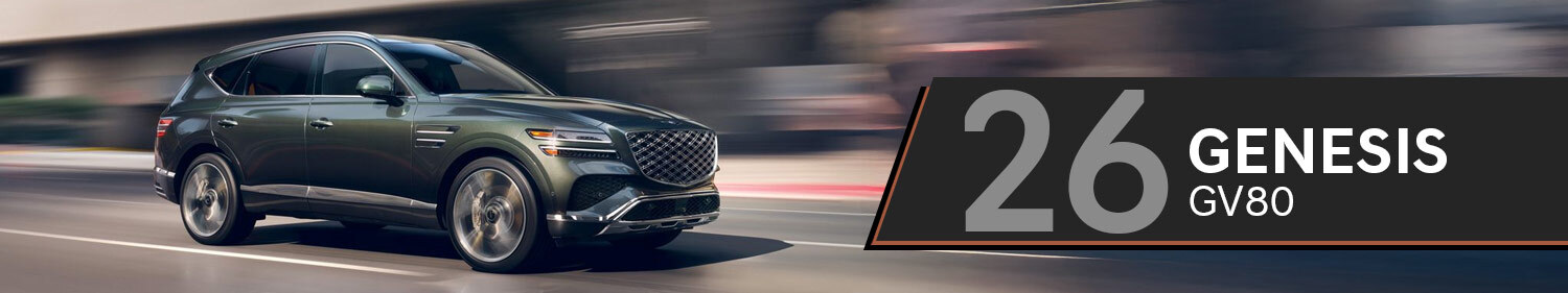 2026 Genesis GV80 Accessories and Parts