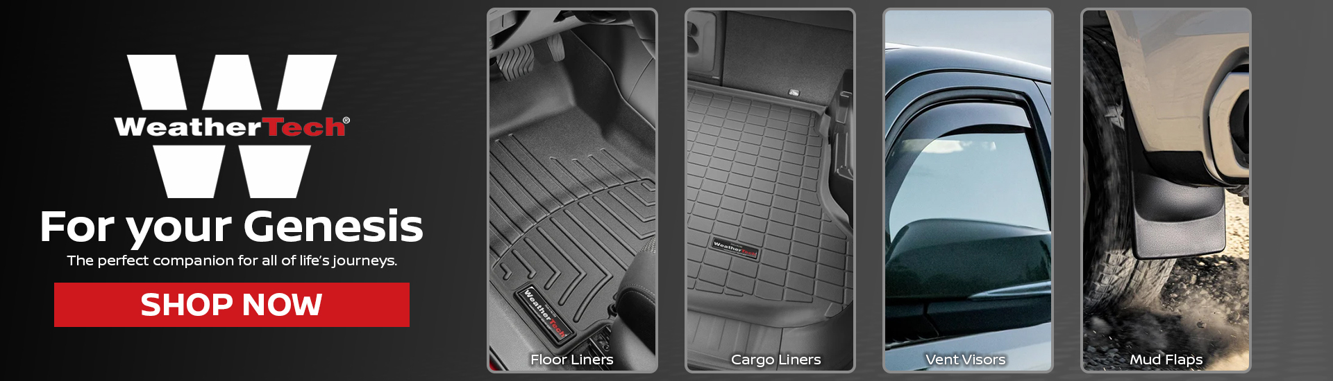 Shop WeatherTech for your Genesis