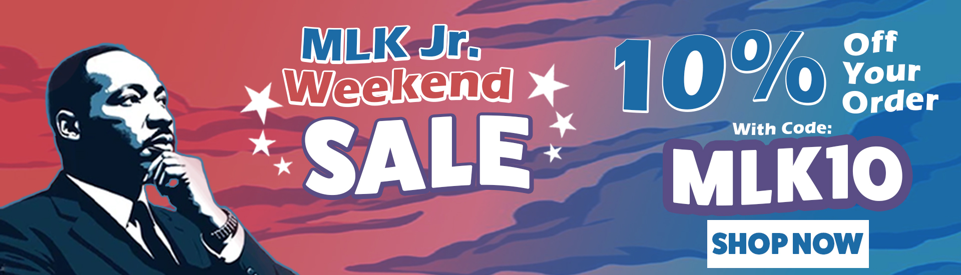 MLK Jr Sale.