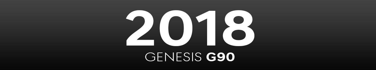 2018 Genesis G90 Maintenance Accessories