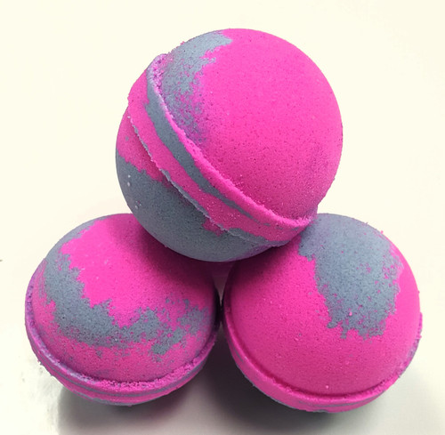 Bath Bombs-Bauble Balls~Raspberry Vanilla