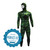 Epsealon Green Fusion 5mm Wetsuit Epsealon Green Fusion 5mm Wetsuit