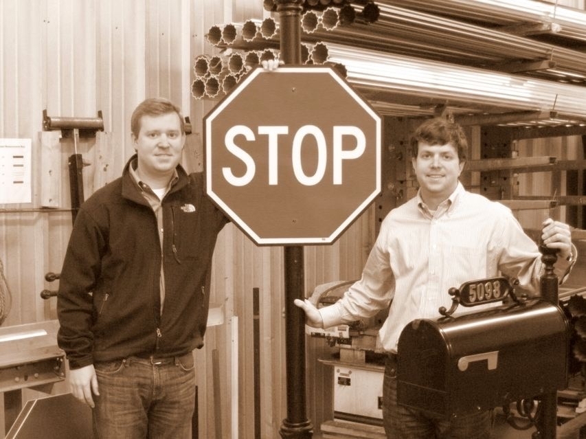 Proveli founders — two brothers in the warehouse