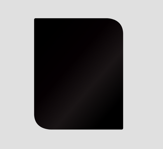 Rounded Edge Rectangle - Award Plaque (193 x 242mm)