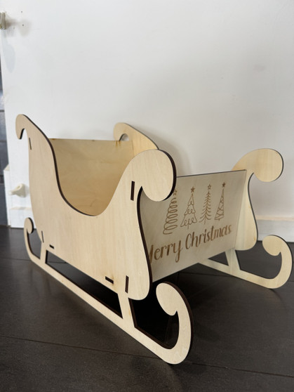Christmas Sleigh DIY