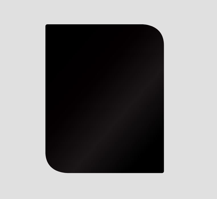 Rounded Edge Rectangle - Award Plaque (193 x 242mm)