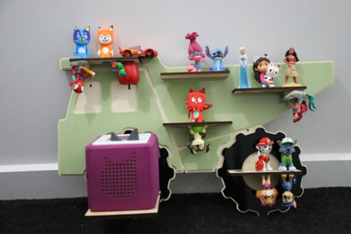 Tonie Box Shelf - Dump Truck (Holds 27 pcs)