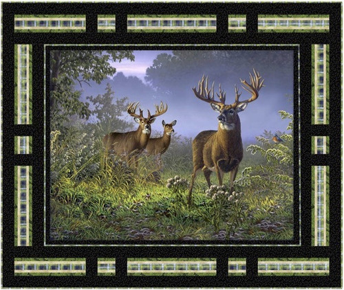 Simply Framed Deer Quilt Kit