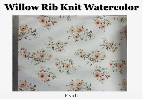 Willow Rib Knit Watercolor
